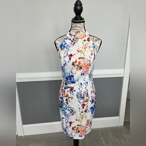 Venus Multicolor Halter Neck Sleeveless Dress